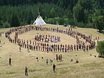 A New Age "Rainbow Gathering" in Bosnia in 2007