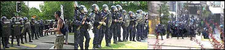 KEEPING DISSENT DOWN...REPRESSION OF FREEDOM... STATE TERRORISM